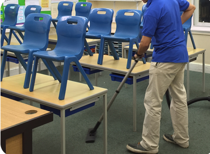 school cleaning